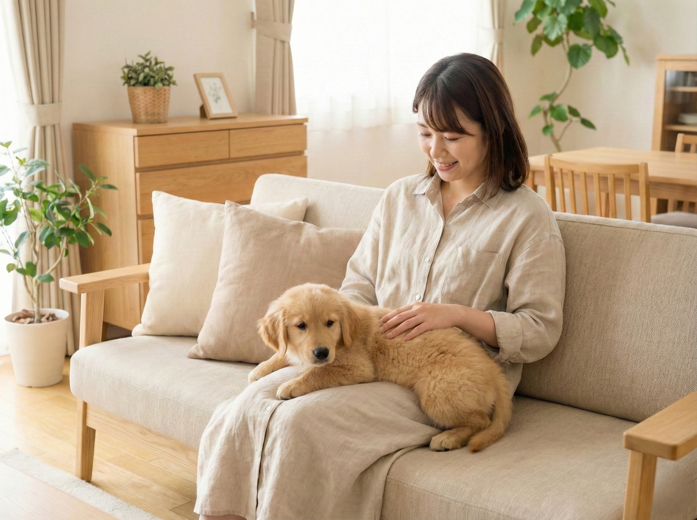 犬の歯磨き練習のイメージ