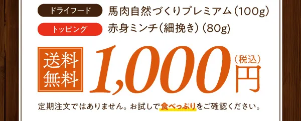 単品買い切り　送料無料1000円