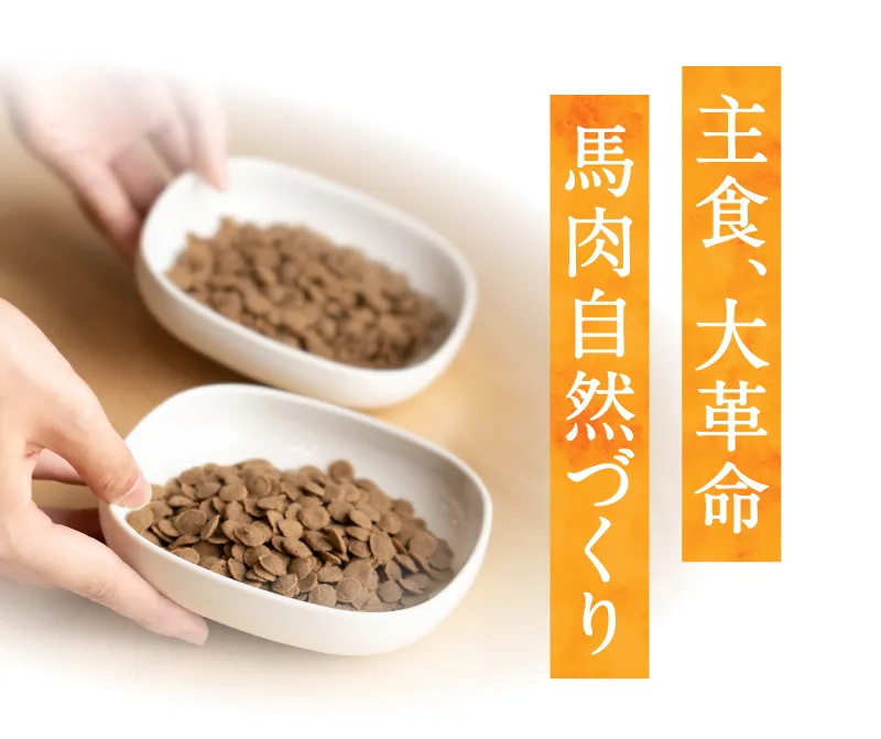 主食大革命　馬肉自然づくり